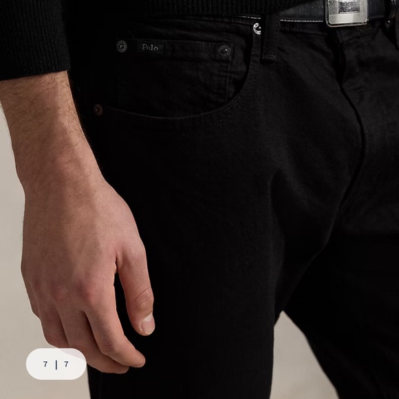 New Polo Ralph Lauren Slim Straight Denim. 32x32 - Picture 13 of 14